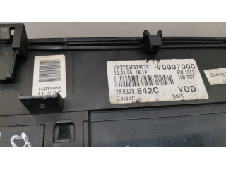 Přístrojová deska Volkswagen Touran I 2006 VWZ7Z0F3340757, 2K0920842C