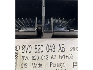 Блок управления климат-контролем 8V0820043   Audi A3 S3 8V