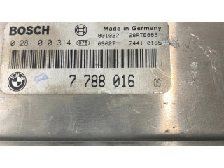Řídící jednotka 7788016, 0281010314 BMW 5 E39 1999
