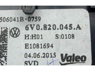 Модуль блока управления кондиционером 6V0820045A   Skoda Fabia Mk3 (NJ)