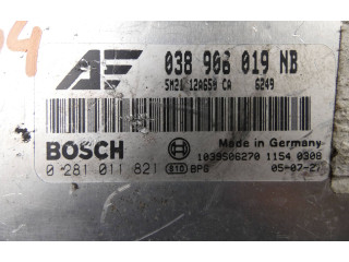 Блок управления двигателя 038906019NB, 5M2112A650CA Ford Galaxy