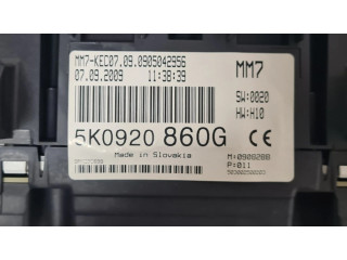 Панель приборов 5K0920860G, 5550025013 Volkswagen Golf VI