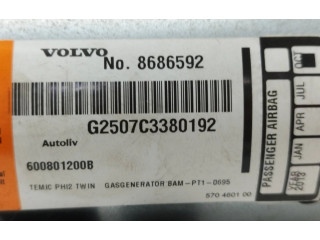 Подушка безопасности пассажира 8686592, 600801200B   Volvo XC90