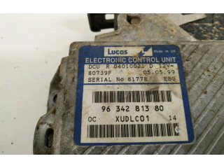 Řídící jednotka 9634281380, 04010021D Peugeot 806 1997