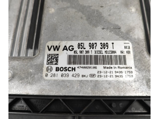 Блок управления двигателя 05L907309T, 0281039429 Skoda Karoq