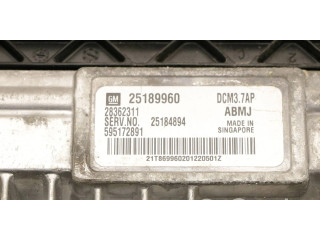 Řídící jednotka 25189960   Chevrolet Cruze 2009