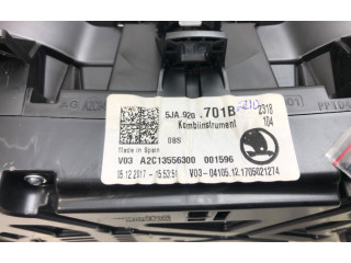 Панель приборов 5JA920701B Skoda Rapid (NH)