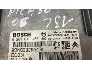 Блок управления двигателя 0281012466, 9653958980 Citroen Xsara Picasso