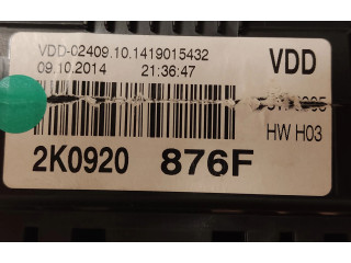 Панель приборов 2K0920876F, 2K0920876F Volkswagen Caddy