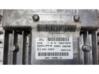 Блок управления двигателя AV4112A650DJ, 28307690   Ford Kuga I