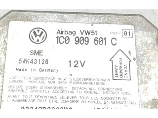 Блок подушек безопасности 1C0909601C, 5WK43126 Skoda Fabia Mk1 (6Y)