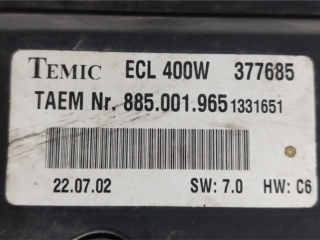 Вентилятор радиатора     A2035000193, G128Y20    Mercedes-Benz C W203 2.2