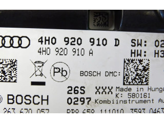 Přístrojová deska  Audi A8 S8 D4 4H 2013 4H0920910D  