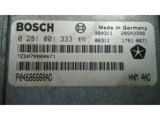 Řídící jednotka p04686660ad, 44763   Chrysler Voyager 1989