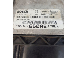 Блок управления двигателя 0281013845 Jeep Patriot