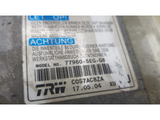 Блок подушек безопасности 77960SEGG8, C0S7AC8ZA Honda Accord