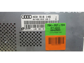 Модуль управления видео 4E0919146, 4E0910146C Audi A8 S8 D3 4E