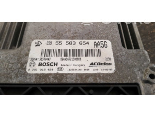 Блок управления двигателя E59, 0281018454   Opel Meriva B