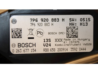 Přístrojová deska Volkswagen Touareg II 2016 7P6920883H, 0263677154