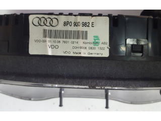 Панель приборов 8P0920982E Audi A3 S3 8P