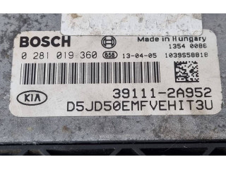 Блок управления двигателем Блок управления 0281019360, 39111-2A952   KIA Ceed