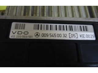 Řídící jednotka 0095450032 Mercedes-Benz E W124 1989
