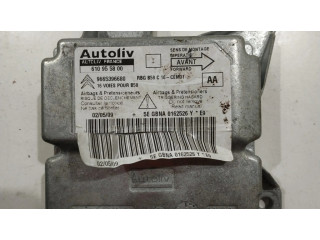 Блок подушек безопасности 610955800, 9665396680   Citroen C4 I Picasso