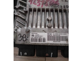 Блок управления двигателем ECU 9663483180   Citroen C2