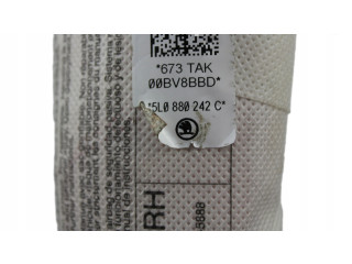 Подушка безопасности в сиденье 5L0880242C, 5L0880242D Skoda Yeti (5L)