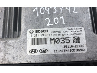 Řídící jednotka 0281033117, 391102FBB6 KIA Sorento 2017