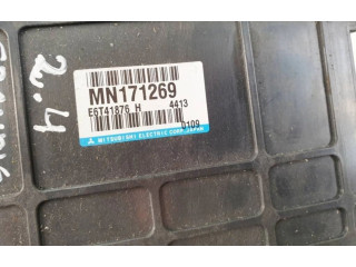 Блок управления двигателя MN171269, E6T41876H Mitsubishi Grandis