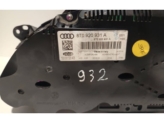 Панель приборов 8T0920931A, 503001520406 Audi A5 8T 8F