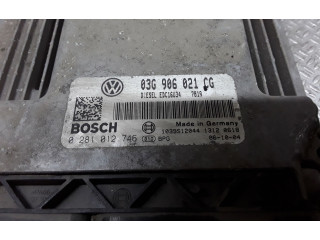 Řídící jednotka 03G906021CG, 0281012746   Volkswagen Caddy 2008