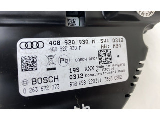 Панель приборов 0263672073, 4G8920931C   Audi A6 C7       