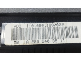 Панель приборов A2035403511 Mercedes-Benz C W203