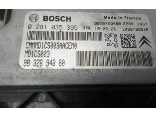 Блок управления двигателя 9832694380   Opel Combo E