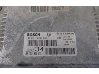 Řídící jednotka 9645534380 0281010880 Peugeot 607 2002