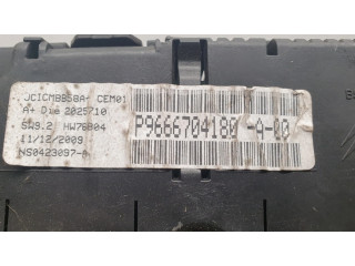 Панель приборов 9666704180, P9666704180 Citroen C4 I Picasso
