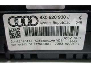 Спидометр (приборный щиток) 8X0920930J Audi A5 Sportback 8TA 2012