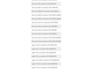 Vstřikovač 4896040, 0112318 Microcar M8