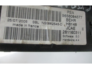 Блок управления климат-контролем 9658084577 Citroen C4 I