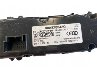 Блок управления климат-контролем 80A820043Q   Audi Q5 SQ5