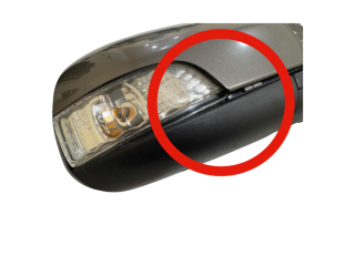 Зеркало электрическое Volvo V70 2008 - 2013 года