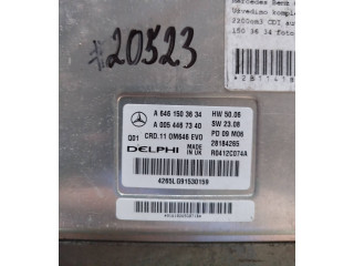 Řídící jednotka a6461503634, a0054467340 Mercedes-Benz C AMG W204 2009