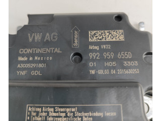 Блок подушек безопасности 992959655D Porsche Cayenne (9Y0 9Y3)