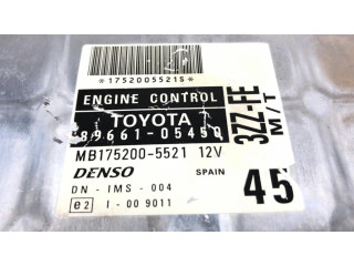 Řídící jednotka 8966105450, MB1752005521 Toyota Avensis T220 2000
