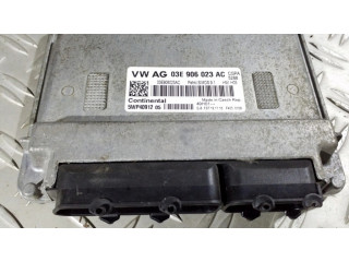 Блок управления двигателя 03E906023AC, 5WP40912 Skoda Fabia Mk2 (5J)