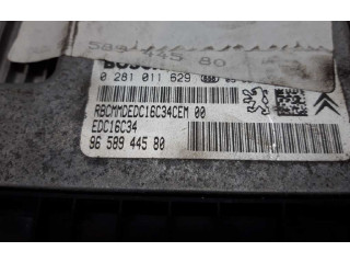 Блок управления двигателем Блок управления 1940FX, 0281011629 Citroen C4 I