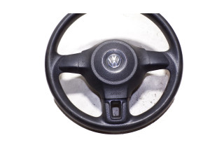 Руль Volkswagen Caddy  2011 - 2016 года 5K0419091H, 2K5880201F      