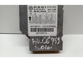 Блок подушек безопасности 4F0959655B, 4F0910655E   Audi A6 S6 C6 4F